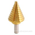 HSS Cone Titanium Coated Step Drill Bit